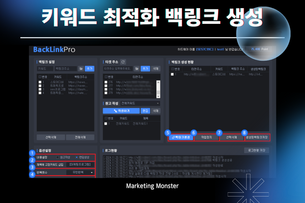 백링크 프로 효과